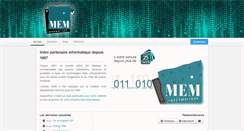 Desktop Screenshot of memsa.ch